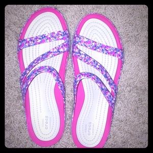 waterproof croc sandals